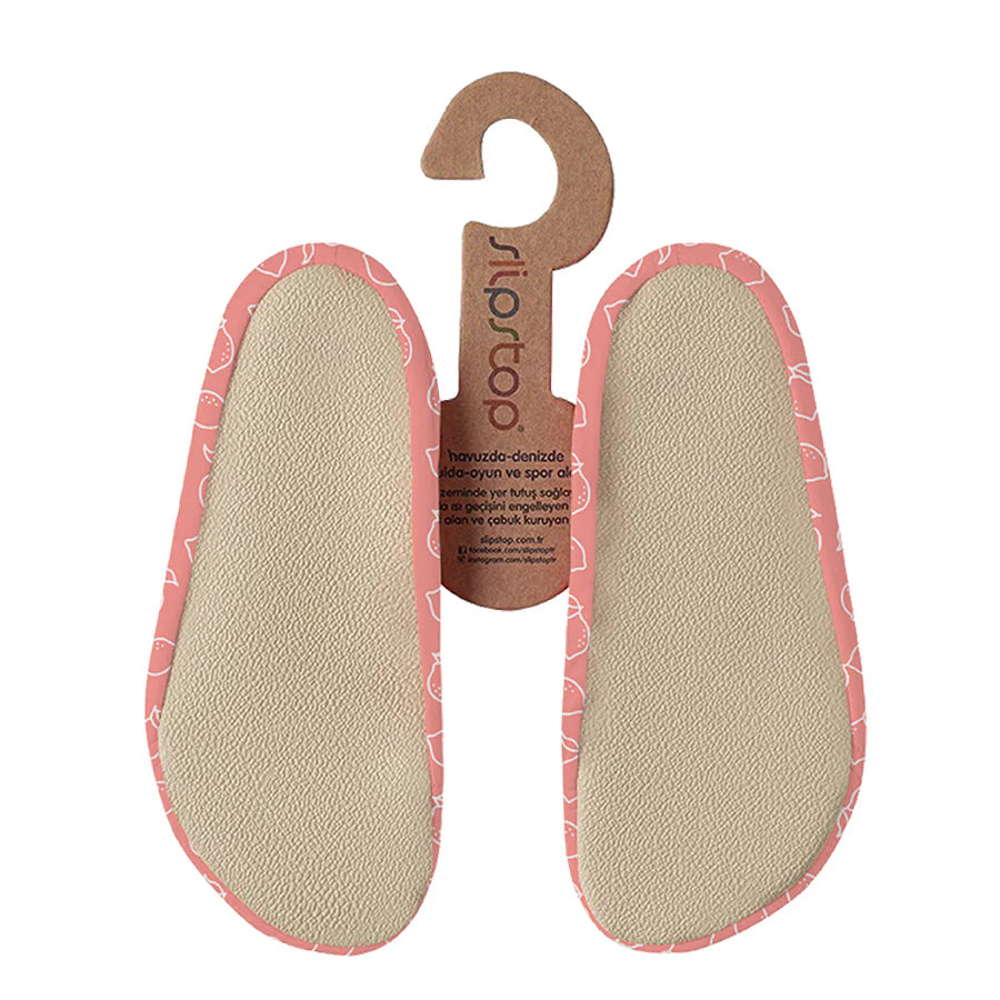 Chausson enfant SLIPSTOP® - Citron